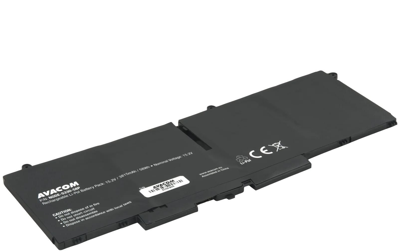 AVACOM baterie pro Dell Latitude 5330, 5530 Li-Pol 15,2V 3815mAh 58Wh