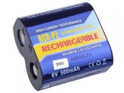 AVACOM nabíjací fotobatérie CR-P2, DL223A Li-Fe 6V 500mAh 3Wh DICR-223-03B
