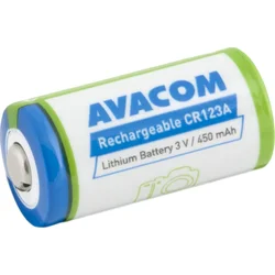 AVACOM Nabíjacie fotobatérie CR123A, CR23, DL123A Li-Fe 3V 500mAh 1,5Wh