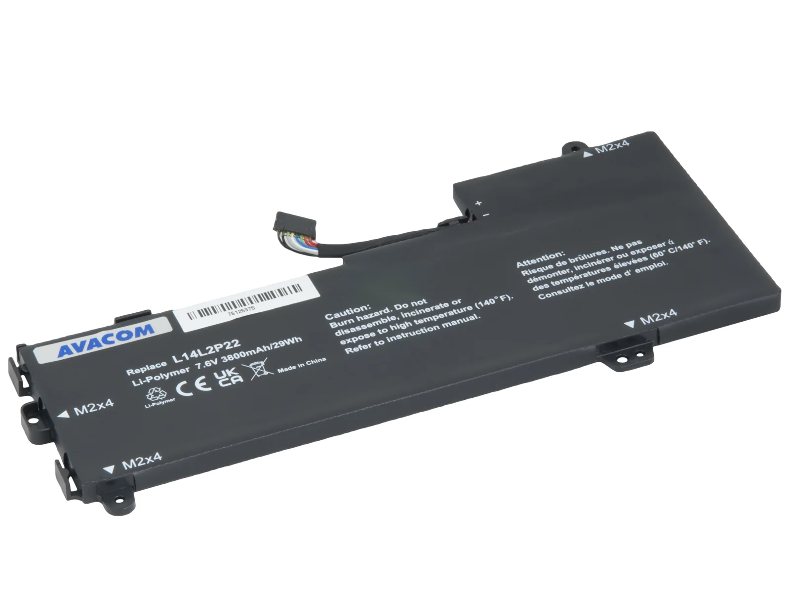 Avacom pre Lenovo IdeaPad 510S-13IKB, E31, U31 Li-Pol 7,6V 3800mAh 29Wh