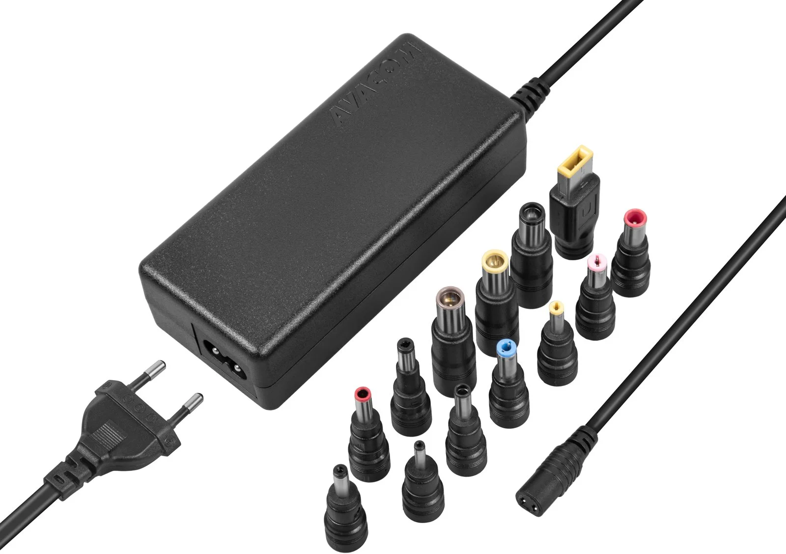 AVACOM QuickTIP 65W - univerzálny adaptér pre notebooky + 13 konektorov ADAC-UNV-A65W