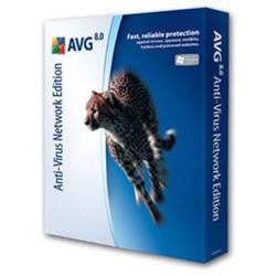 AVG Anti-Virus Network 8, 2 lic. (24 měs.) SN DVD