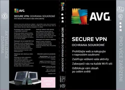 AVG SECURE VPN pro 5 zařízení na 12 měsíců BOX svd.5.12m - Programy - antiviry