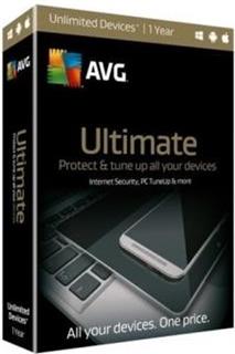 AVG  Ultimate for Windows 1 PC, 3 roky, elektronicky 