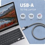 AXAGON ADE-AM20, USB-A Gigabit Ethernet adaptér (2m)