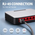 AXAGON ADE-AM50, adaptér USB-A na Gigabit Ethernet (5 m)