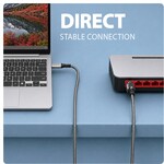 AXAGON ADE-CM30, USB-C Gigabit Ethernet adaptér (3m)