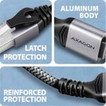 AXAGON ADE-CM50, adaptér USB-C na Gigabit Ethernet (5 m)
