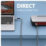 AXAGON ADE-CM50, adaptér USB-C na Gigabit Ethernet (5 m)