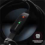AXAGON ADR-310, aktívny predlžovací/opakovací kábel USB 3.2 Gen 1 A-M -> A-F, 10 m