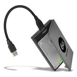 AXAGON ADSA-1S6 SLIMport6 box, čierny