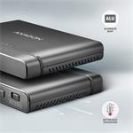 Adaptér AXAGON ADSA-CC USB-C 10Gb/s pre M.2 NVMe + SATA