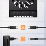AXAGON ADSA-M2C44, dokovacia stanica USB4 pre 4× M.2 NVMe SSD s funkciou klonovania
