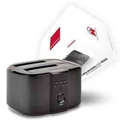 AXAGON ADSA-ST dual HDD CLONE dock, black