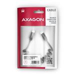 AXAGON BUCM-CM10TB, TWISTER kábel USB-C <-> USB-C, 0,6 m