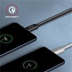 AXAGON BUCM3-CM30AB, SPEED kabel USB-C <-> USB-C, 3m, černý