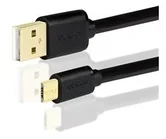 AXAGON BUMM-AM02QB, HQ kabel Micro USB - USB A, černý, 0.2m