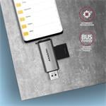 AXAGON CRE-SAC, externá čítačka USB-C + USB-A