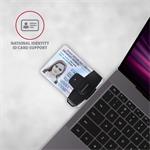 AXAGON CRE-SM5, USB externí PocketReader čtečka kontaktních karet