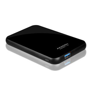 AXAGON EE25-S6B SCREWLESS box, černý