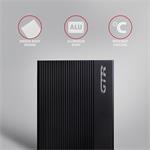 AXAGON EE35-GTR, USB-C 5Gb/s - SATA 6G 3,5" RIBBED box, čierny