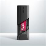 AXAGON EEM2-GTS, USB-C 3.2 Gen 2 - M.2 NVMe SSD kovový THIN box, bezšroubkový