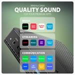 AXAGON HMC-U4, dokovacia stanica USB4 40Gb/s, 3x USB-A, 2x USB-C, HDMI a DP 8K/30Hz, RJ-45, SD/mSD, audio, PD100W