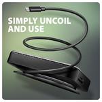 AXAGON HMC-UFO, rozbočovač USB 10 Gb/s, 2x USB-A, USB-C, HDMI 4k/60, RJ-45, slot M.2, SD/mSD, audio, PD