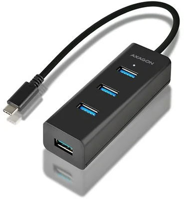 AXAGON HUE-S2C Type-C 4x USB3.0 Charging hub