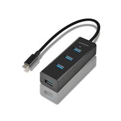 AXAGON HUE-S2C Type-C 4x USB3.0 Charging hub