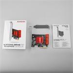 AXAGON PCES-SA6 PCIe SATA radič