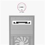 AXAGON RHD-125B, kovový rám pre 1x 2,5" HDD/SSD v 3,5" pozícii, čierny