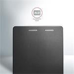 AXAGON RSS-M2B, SATA - M.2 SATA SSD, interný 2,5" ALU box, čierny