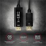 AXAGON RVD-HI14C2, redukcia DisplayPort -> HDMI 1.4 / kábel 1,8 m