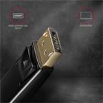AXAGON RVD-HI14C2, redukcia DisplayPort -> HDMI 1.4 / kábel 1,8 m
