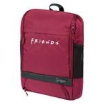 BAAGL Mestský batoh RPET Friends burgundy