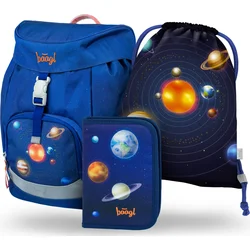 BAAGL SET 3 Airy Planets: aktovka, peračník, taška
