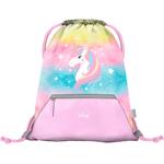 BAAGL SET 3 Airy Rainbow Unicorn: aktovka, penál, sáček