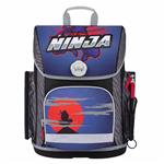 BAAGL SET 3 Ergo Ninja: aktovka, peračník, taška