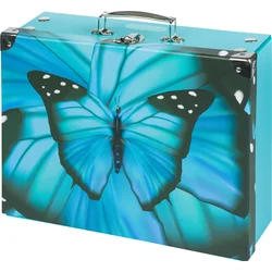 BAAGL Skládací školní kufřík Butterfly s kováním