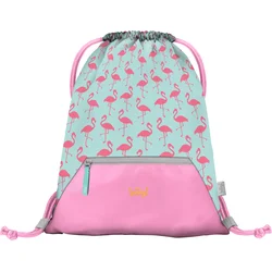 BAAGL Školská taška Flamingo