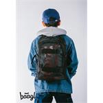 BAAGL Školský batoh Skate Red