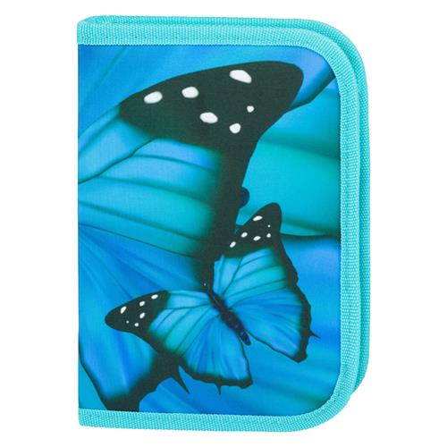 BAAGL Školský penál klasický s dvoma chlopňami Butterfly