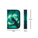 BAAGL Školský penál klasický s dvoma chlopňami Dragon