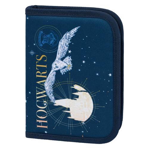 BAAGL Školský penál klasický s dvoma chlopňami Harry Potter Bradavice