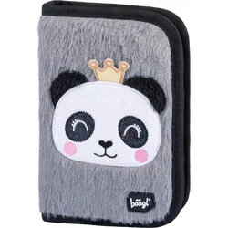 BAAGL Školský penál klasický s dvoma chlopňami Panda
