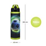BAAGL Tritanová fľaša na pitie Football, 700 ml