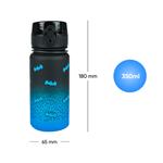 BAAGL Tritanová fľaša na pitie Gradient Batman Blue 350 ml