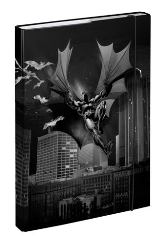 BAAGL Zakladače na školské zošity A4 Batman Dark City