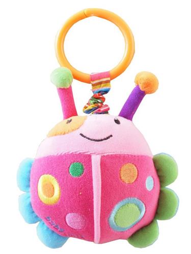 Baby Mix Dětská plyšová hračka s vibrací beruška